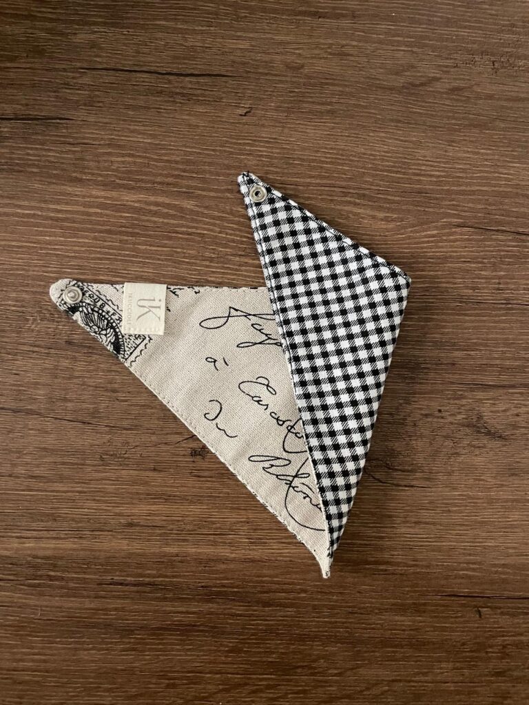 bandana double-face a quadri