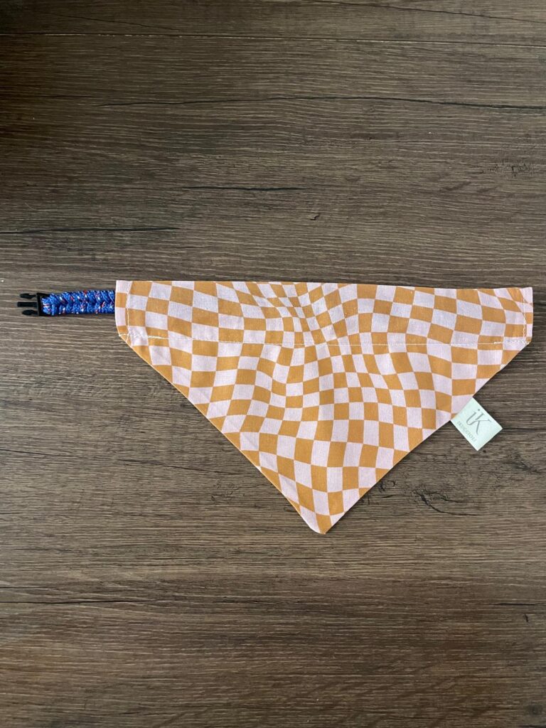 bandana ottica a quadri